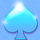 cinderellas ball spade symbol icon