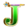 cinderellas glass slipper j symbol icon