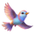 cinderellas glass slipper spirit bird symbol icon
