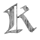 circle of life k symbol icon