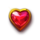 circle of sylvan heart symbol icon