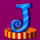circus brilliant j symbol icon
