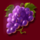 circus fruits grape symbol icon