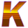 city heat hold and hit sunset k symbol icon