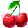 classic chilli hold and win cherry symbol icon