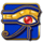 cleopatra plus eye symbol icon