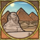 cleopatras coins pyramids symbol icon