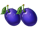 clover energy plums symbol icon