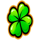 clover fest 256 clover symbol icon