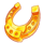 clover force horseshoe symbol icon