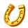 clover fortune horseshoe symbol icon