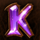 clover lady k symbol icon