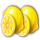 clover respin lemons symbol icon