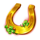 clover riches horseshoe symbol icon