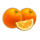 clover smash orange symbol icon