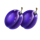 clover smash plum symbol icon
