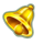 clovers and diamonds 10 bell symbol icon