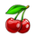clovers and diamonds 20 cherry symbol icon
