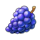 clovers and diamonds 20 grape symbol icon