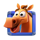 cluckin wild spins horse symbol icon
