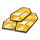 clucks and robbers coin collect gold symbol icon