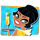 cocktail cash black woman symbol icon