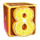 cocktail dice symbol 1 icon