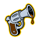 coffee dealer gun symbol icon