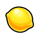 coin dazzle lemon symbol icon