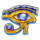 coin kingdom egyptian eye symbol icon