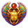 coin kingdom egyptian scarab symbol icon