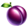 coin storm xmas purple plum symbol icon