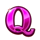 coins n diamonds fortune q symbol icon