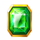 coins n diamonds x emerald symbol icon