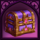 collapsed castle chest symbol icon