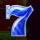 combo seven deep blue symbol icon