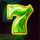 combo seven green symbol icon