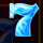 combo seven light blue symbol icon