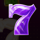 combo seven purple symbol icon