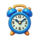 coo coo cashoo lightning lines alarm clock symbol icon