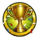 cops n robbers bigger big money soccer cup symbol icon