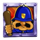 cops n robbers smash n grab cop symbol icon