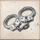 cops vs robs handcuffs symbol icon