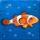 coral reef flexiways goldfish symbol icon