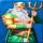 coral reef flexiways poseidon symbol icon