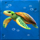 coral reef flexiways turtle symbol icon