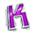 cosmic crusade k symbol icon