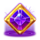 cosmic rush dream drop purple symbol icon