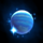 cosmic voyager powerpoints blue planet symbo icon