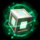 cosmic voyager powerpoints green cube symbo icon